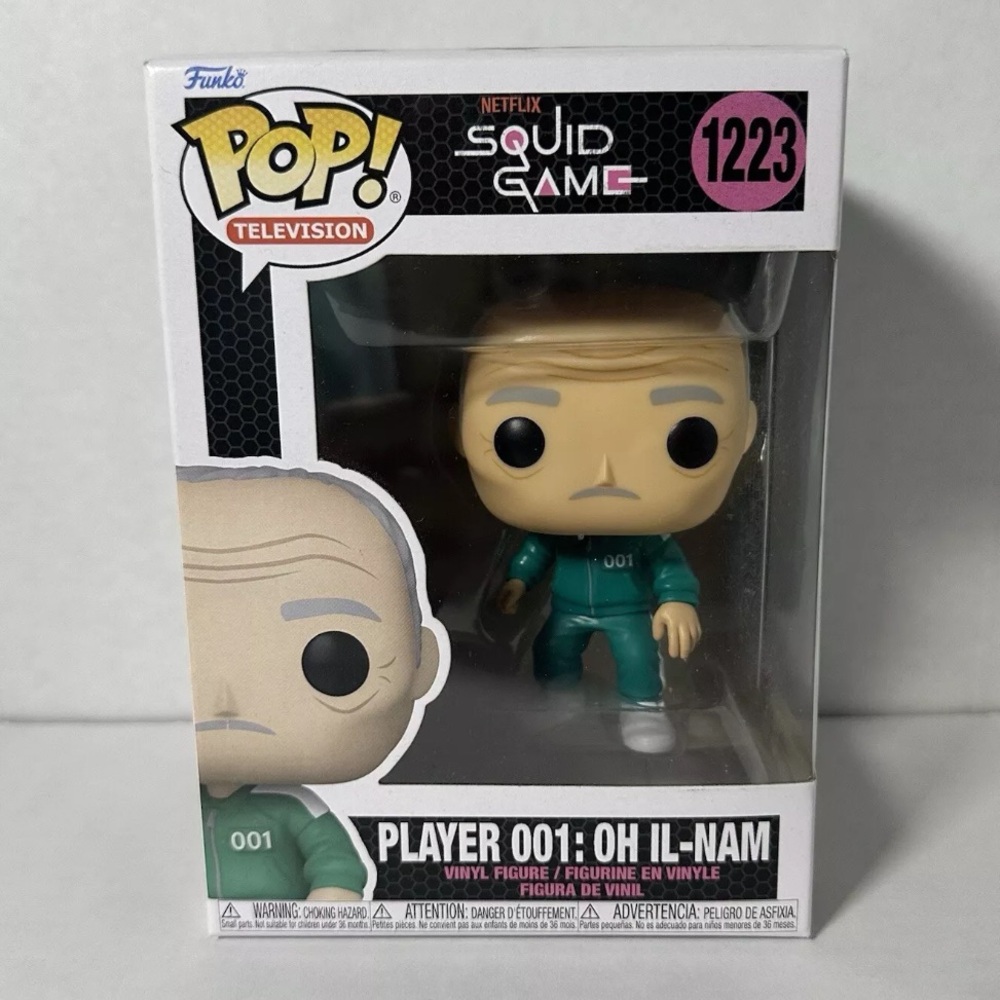 NIB Funko Pop Squid Game Season 1 Player 001